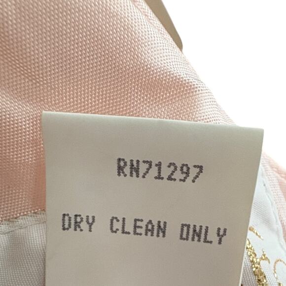 Vintage Coquette Cowl Neck Midi Dress Evening Wear Balletcore Romantic Soft Girl - Picture 6 of 7